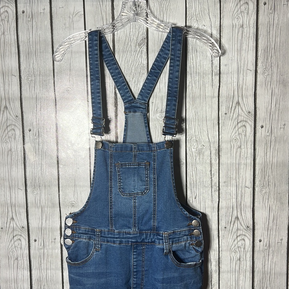 Twiin sisters denim overalls size Large - Picture 3 of 14
